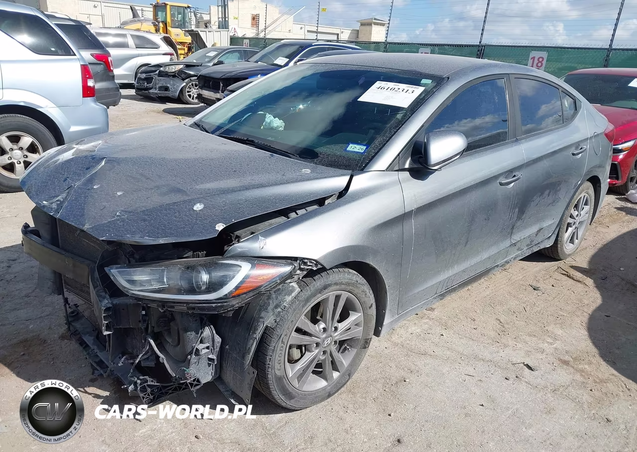 2017 Hyundai Elantra Se VIN:KMHD84LF4HU402489 - 2