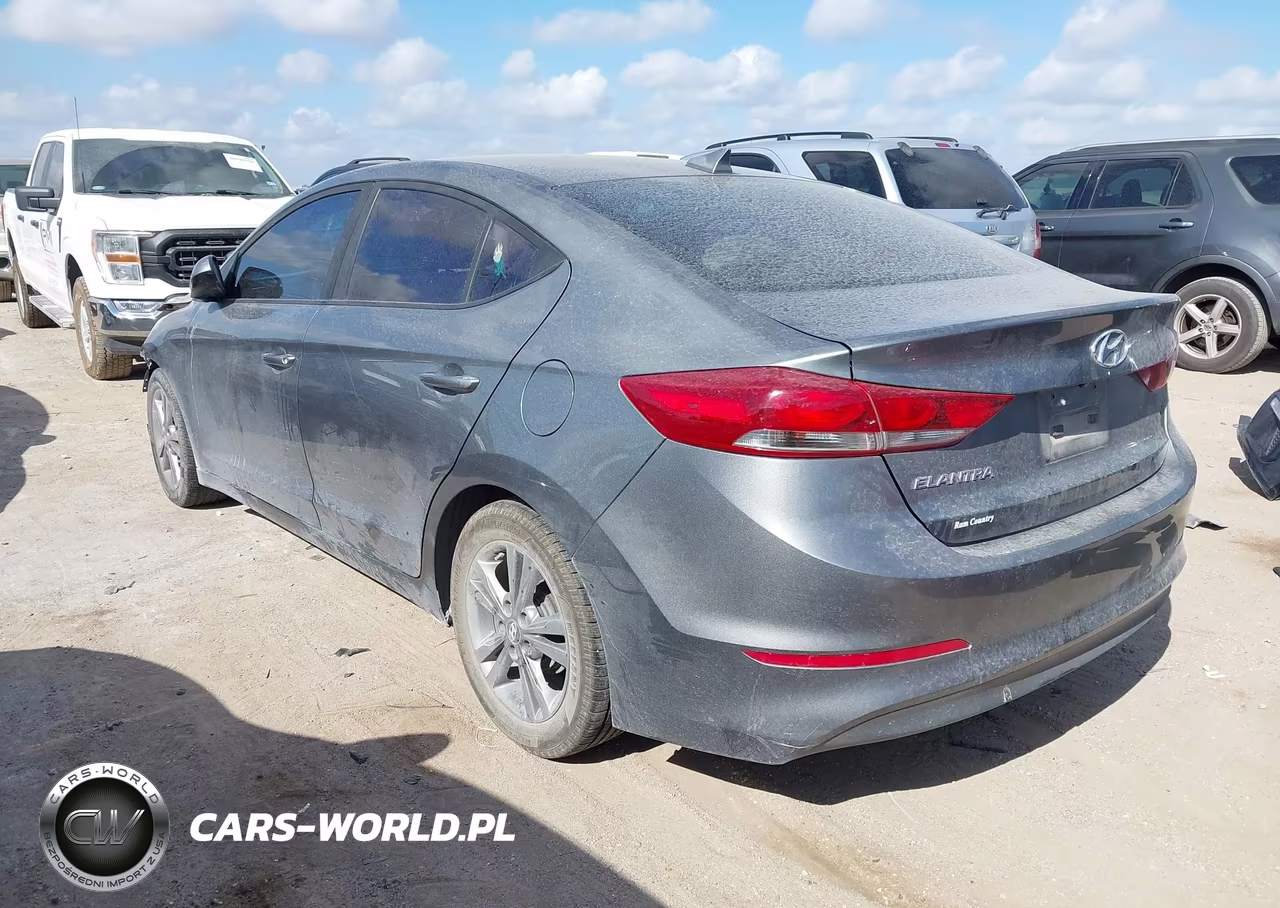 2017 Hyundai Elantra Se VIN:KMHD84LF4HU402489 - 3