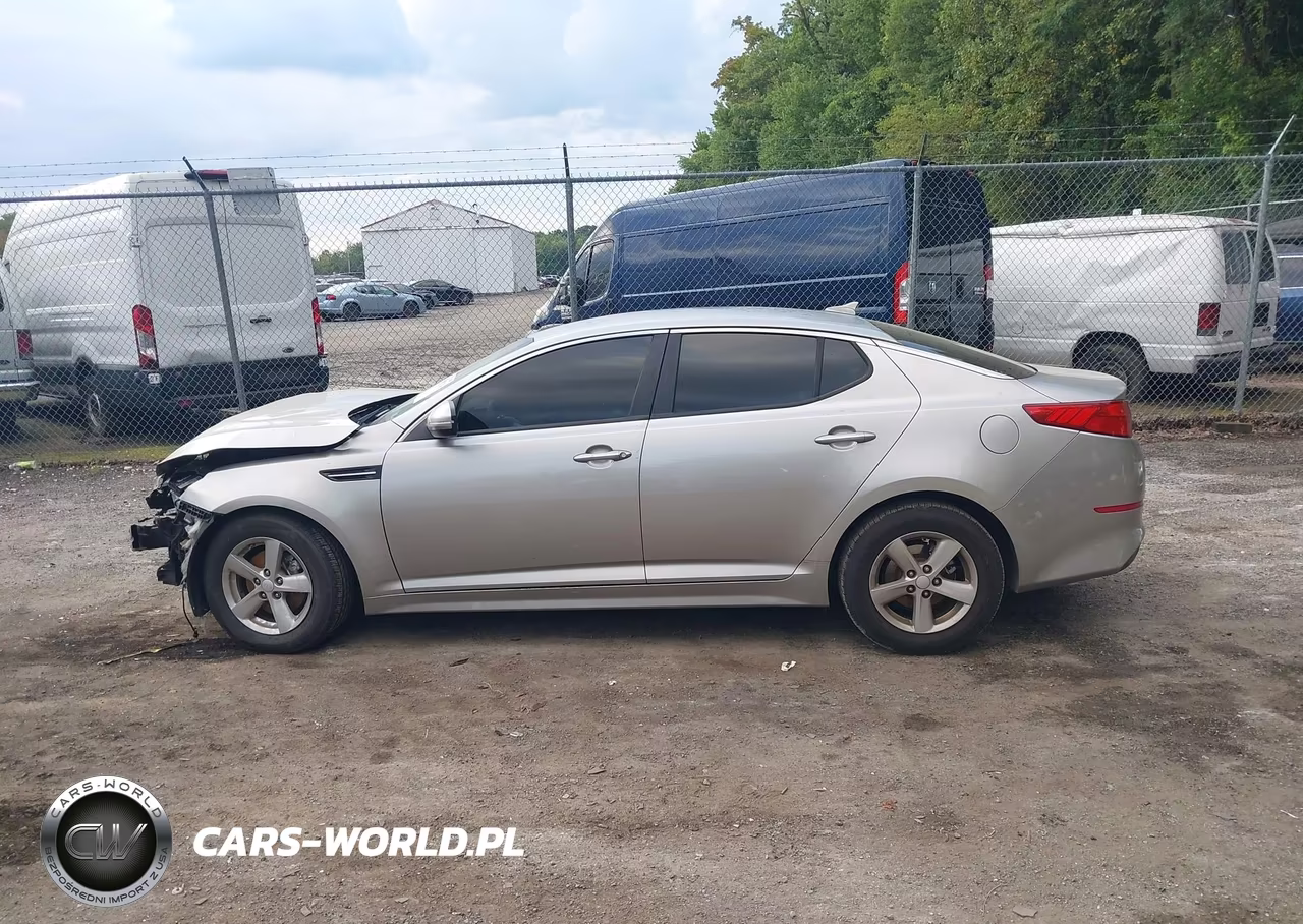 2014 Kia Optima Lx VIN:KNAGM4A73E5469211 - 15