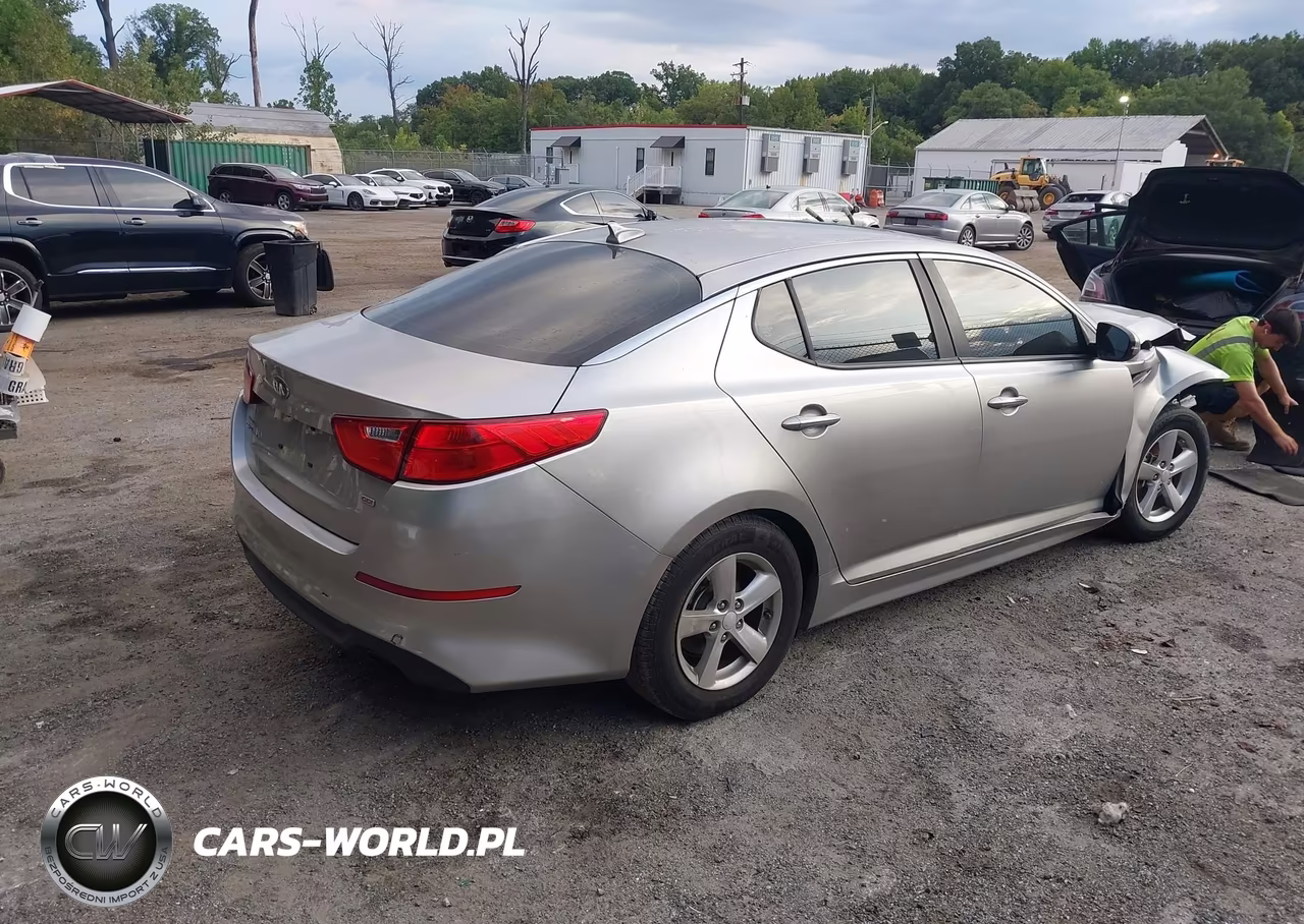 2014 Kia Optima Lx VIN:KNAGM4A73E5469211 - 4