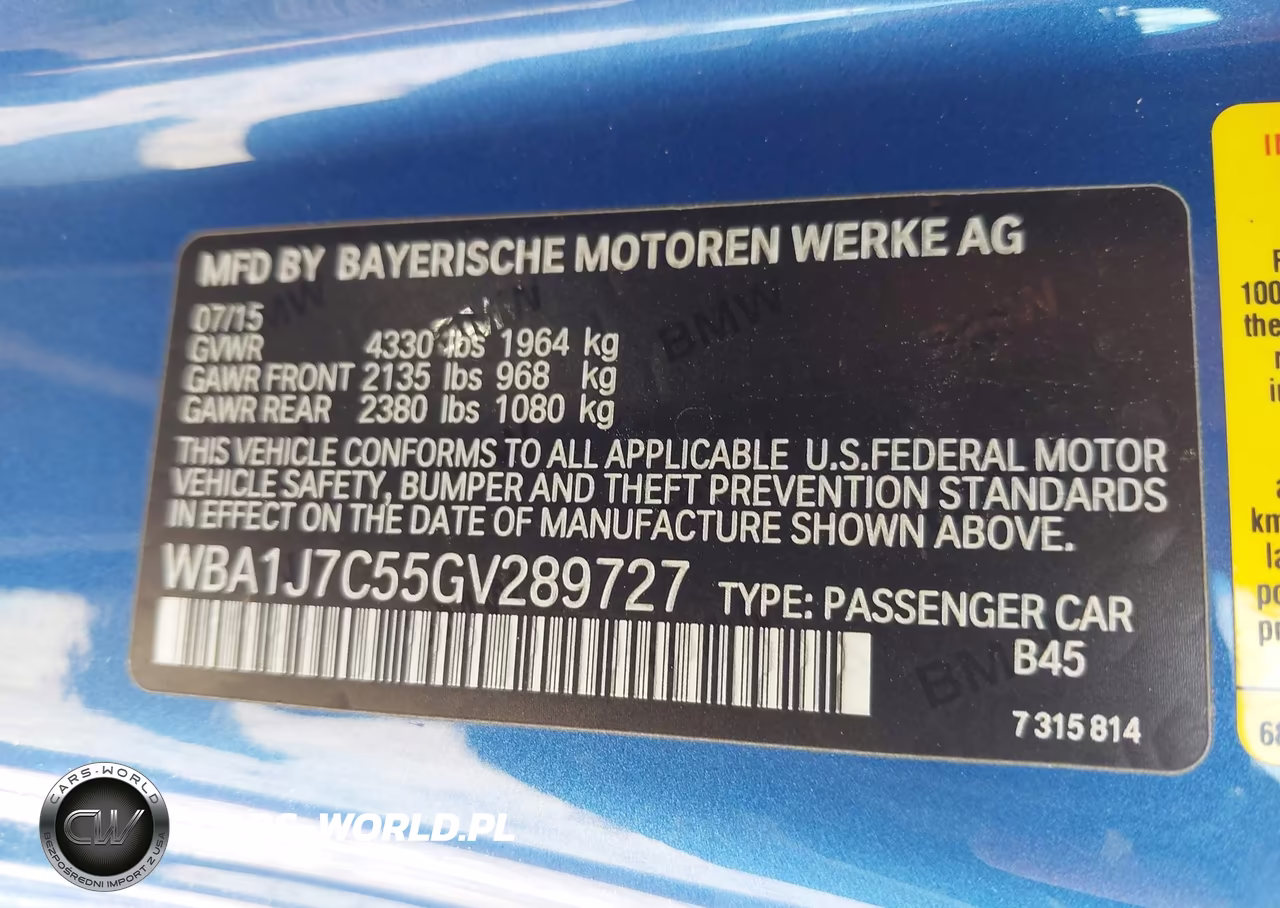2016 BMW M235I VIN:WBA1J7C55GV289727 - 9