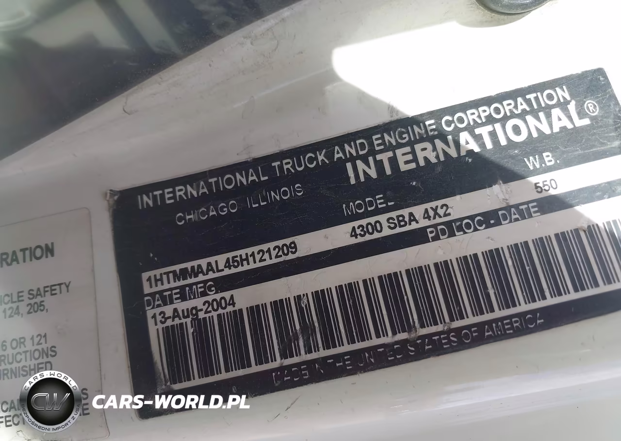 2005 International 4000 4300 VIN:1HTMMAAL45H121209 - 8