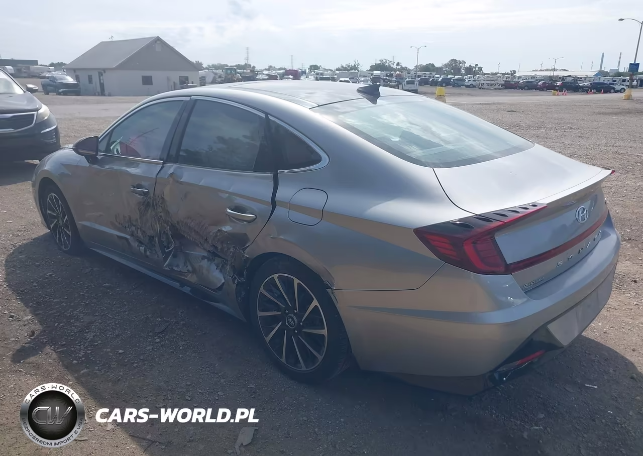 2020 Hyundai Sonata Sel Plus VIN:5NPEJ4J23LH044723 - 3