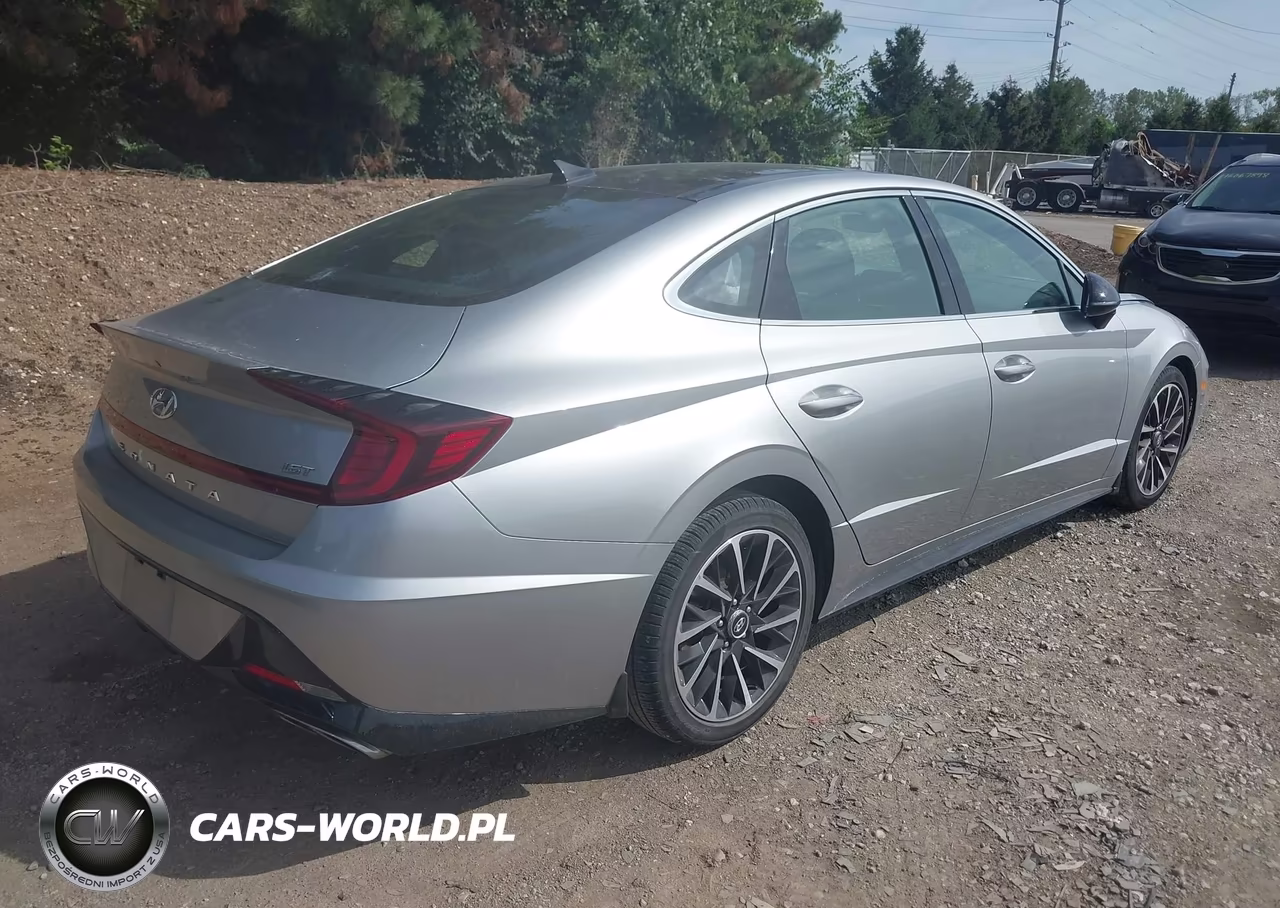 2020 Hyundai Sonata Sel Plus VIN:5NPEJ4J23LH044723 - 4