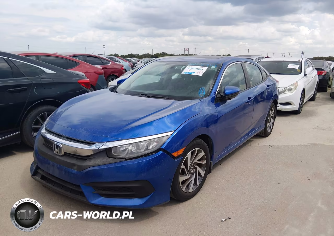2016 Honda Civic Ex VIN:19XFC2F72GE249743 - 2