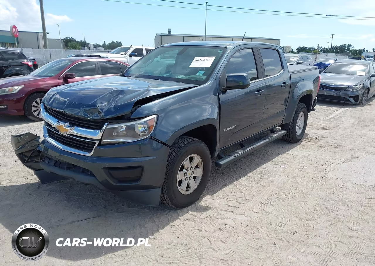 2019 Chevrolet Colorado Wt VIN:1GCGSBEN0K1113386 - 2