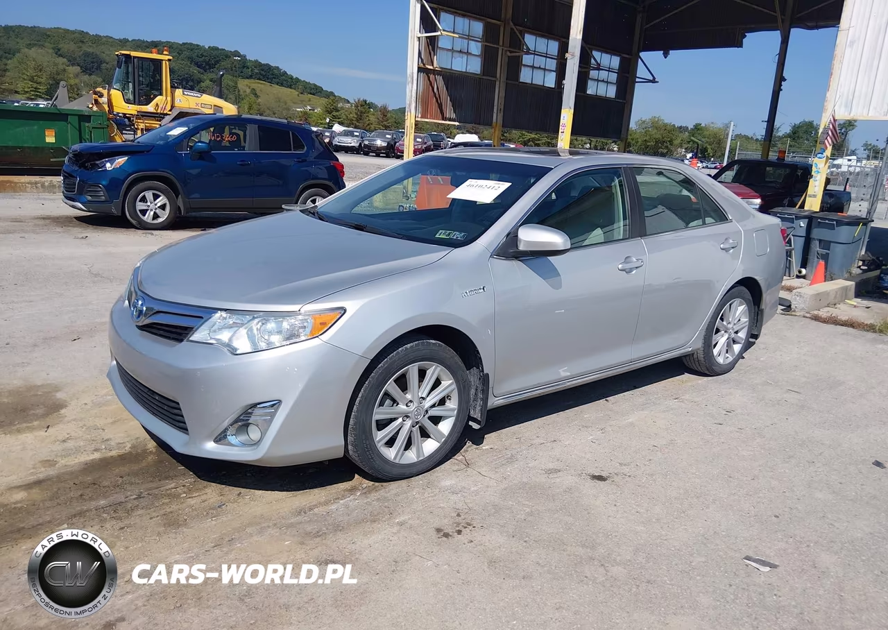 2013 Toyota Camry Hybrid Xle VIN:4T1BD1FK0DU086383 - 2