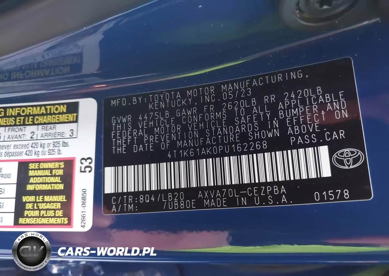 2023 Toyota Camry Xse VIN:4T1K61AK0PU162268 - 9