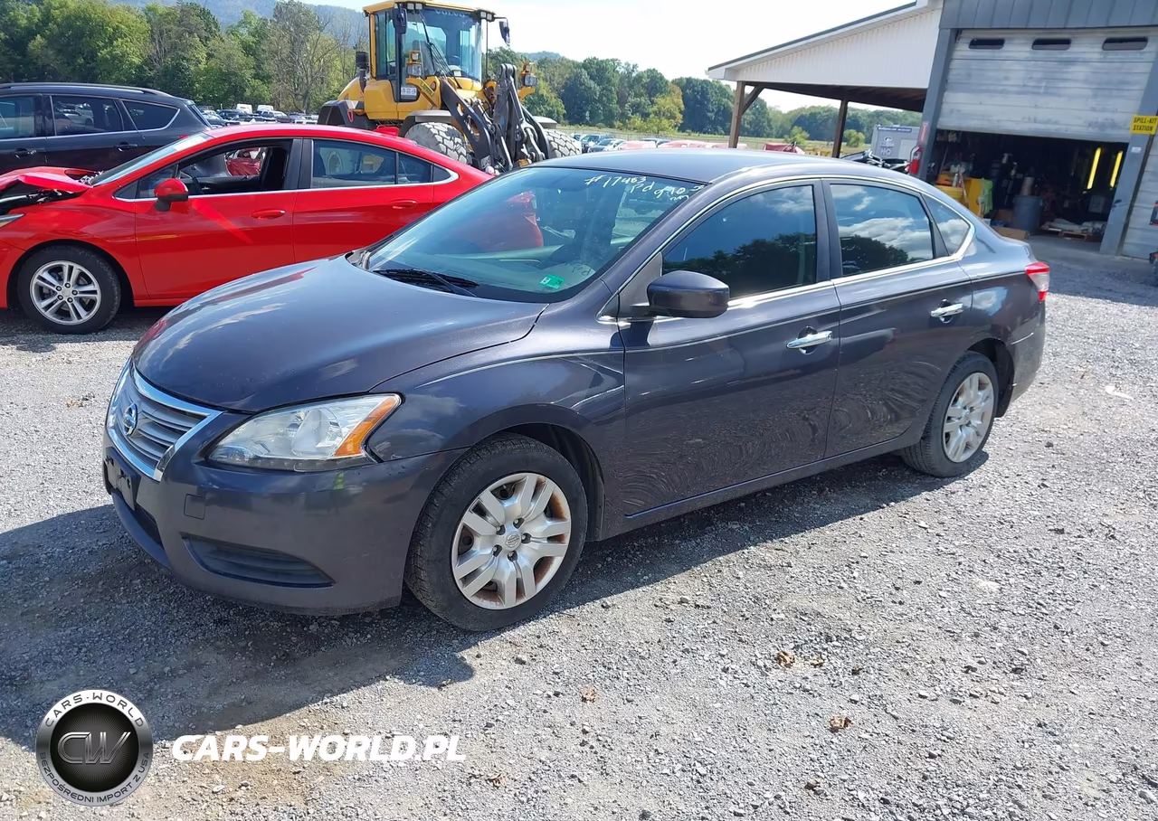 2014 Nissan Sentra Fe+ S-Fe+ Sv-S-Sl-Sr-Sv VIN:1N4AB7AP3EN855942 - 2