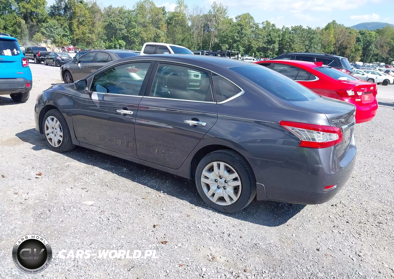2014 Nissan Sentra Fe+ S-Fe+ Sv-S-Sl-Sr-Sv VIN:1N4AB7AP3EN855942 - 3