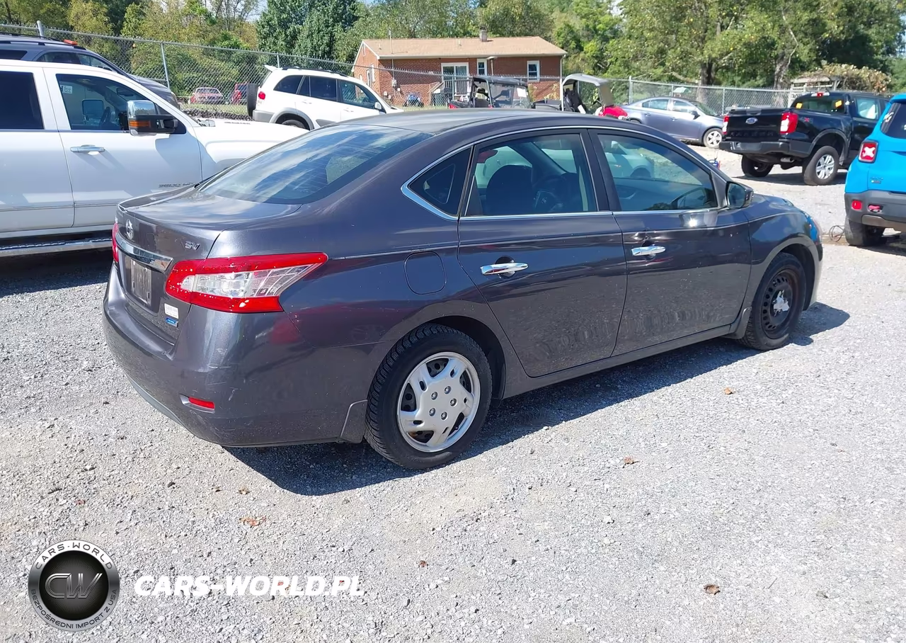 2014 Nissan Sentra Fe+ S-Fe+ Sv-S-Sl-Sr-Sv VIN:1N4AB7AP3EN855942 - 4