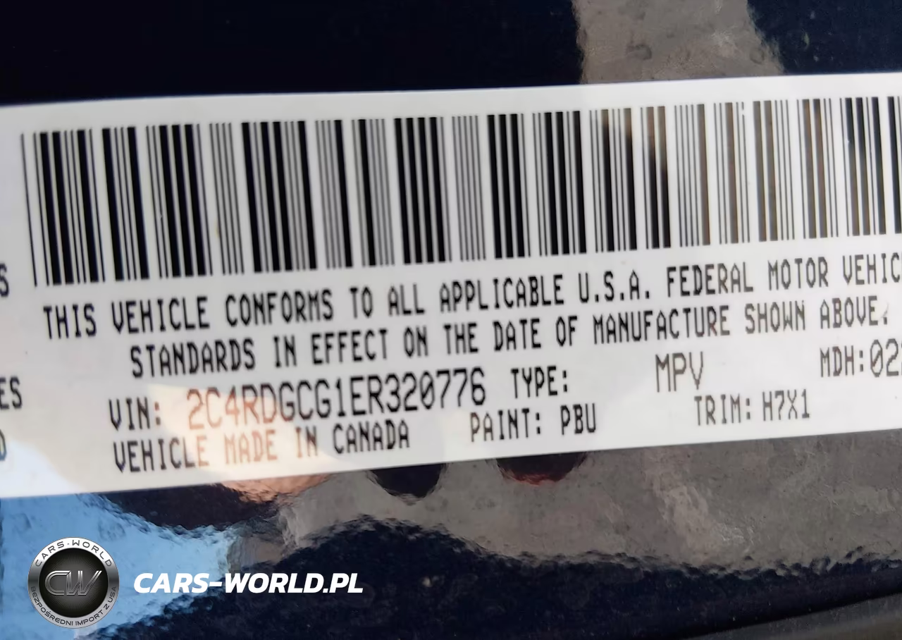 2014 Dodge Grand Caravan Sxt VIN:2C4RDGCG1ER320776 - 9