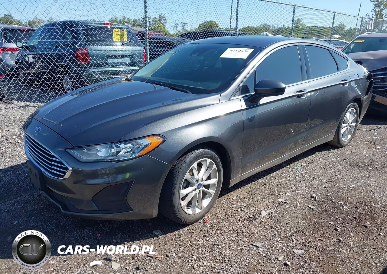 2019 Ford Fusion Se VIN:3FA6P0HD7KR165906 - 2
