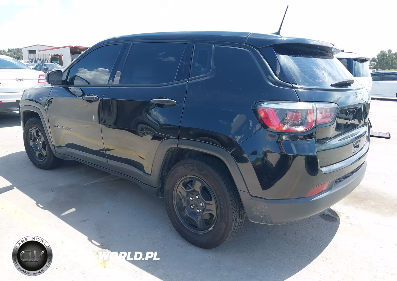 2019 Jeep Compass Sport Fwd VIN:3C4NJCAB7KT856356 - 3