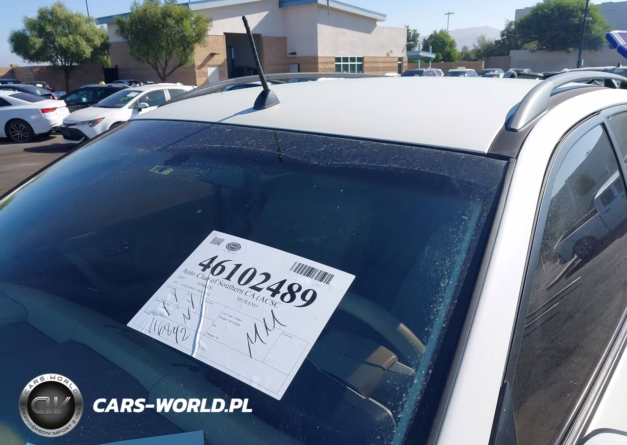 2007 Nissan Murano S VIN:JN8AZ08W17W613324 - 13