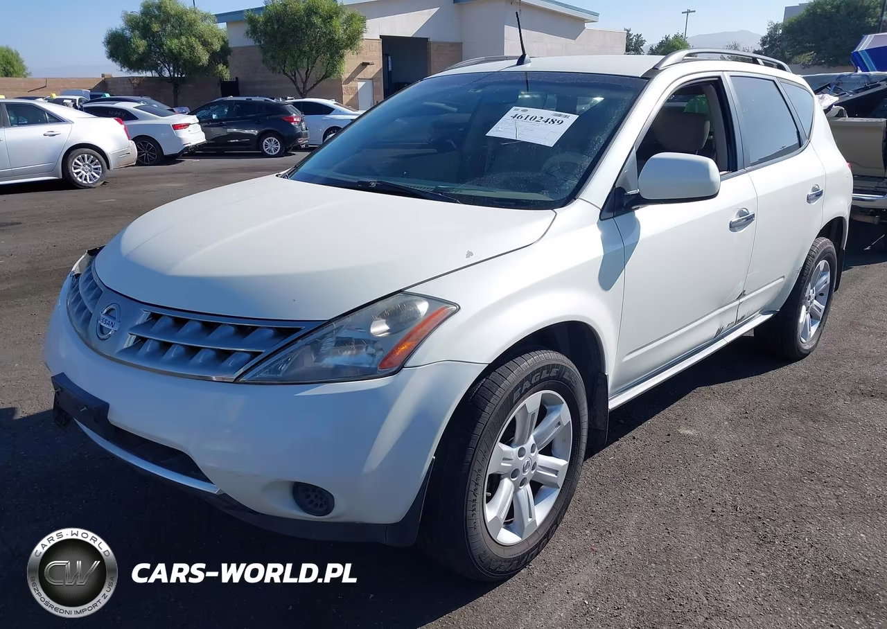 2007 Nissan Murano S VIN:JN8AZ08W17W613324 - 2