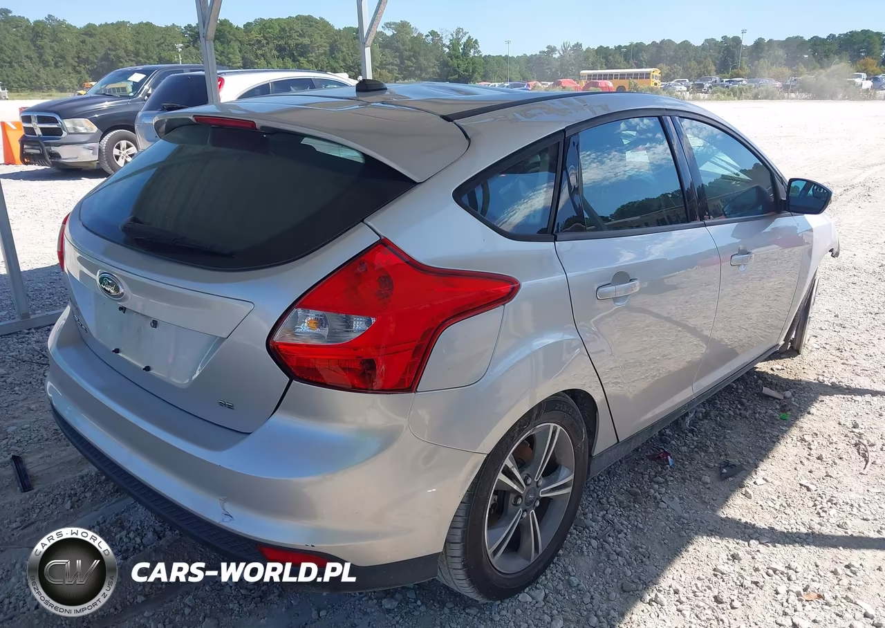 2014 Ford Focus Se VIN:1FADP3K21EL243566 - 4
