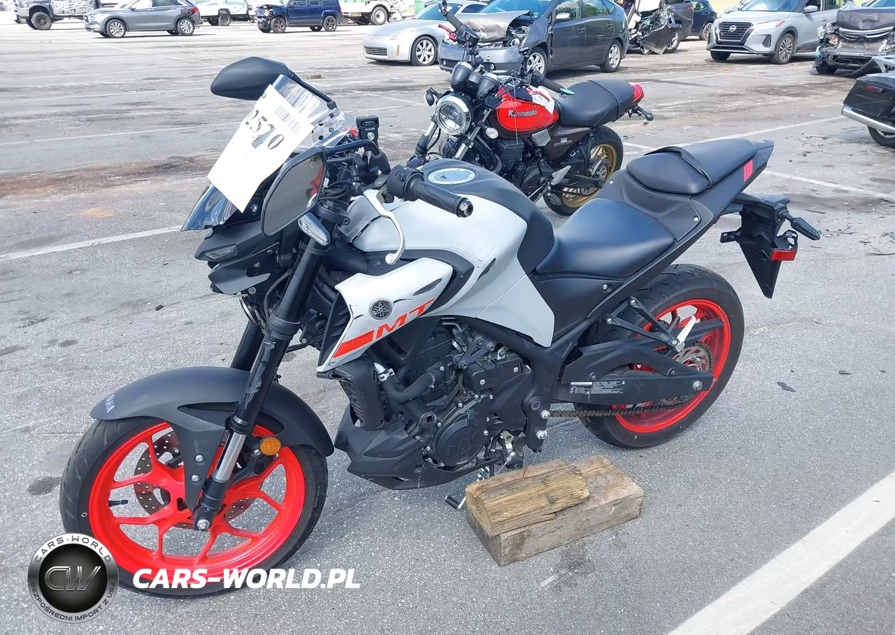 2020 Yamaha Mt-03 VIN:MH3RH20YXLK001765 - 2