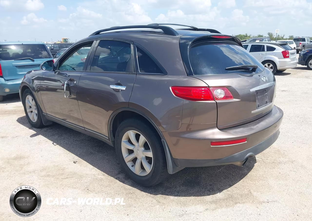 2005 Infiniti Fx35 VIN:JNRAS08W35X212736 - 3