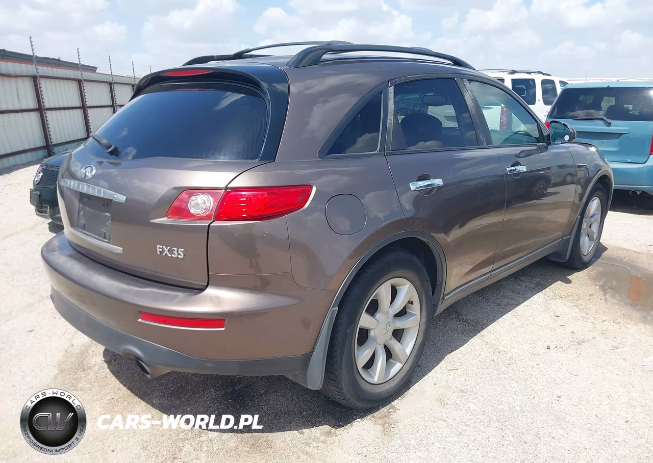 2005 Infiniti Fx35 VIN:JNRAS08W35X212736 - 4