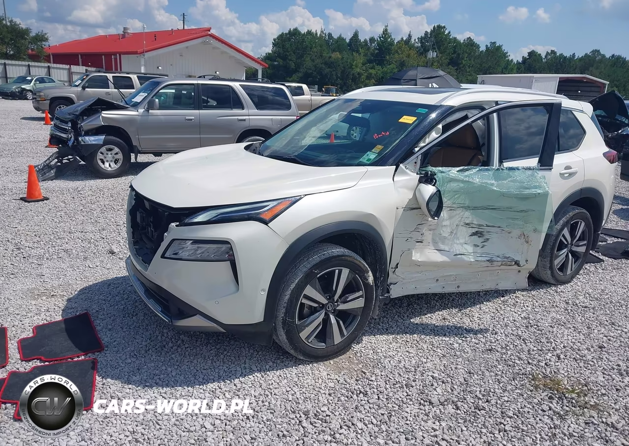 2021 Nissan Rogue Platinum Fwd VIN:JN8AT3DCXMW102768 - 2