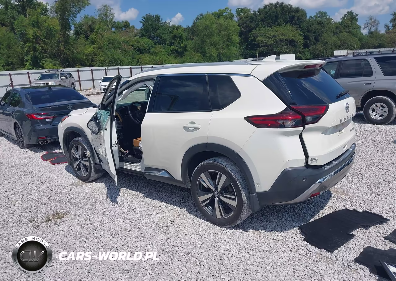 2021 Nissan Rogue Platinum Fwd VIN:JN8AT3DCXMW102768 - 3