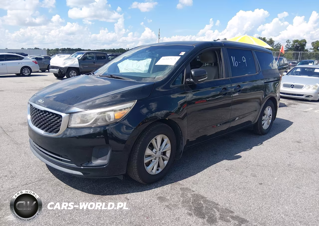 2016 Kia Sedona Lx VIN:KNDMB5C1XG6116701 - 2