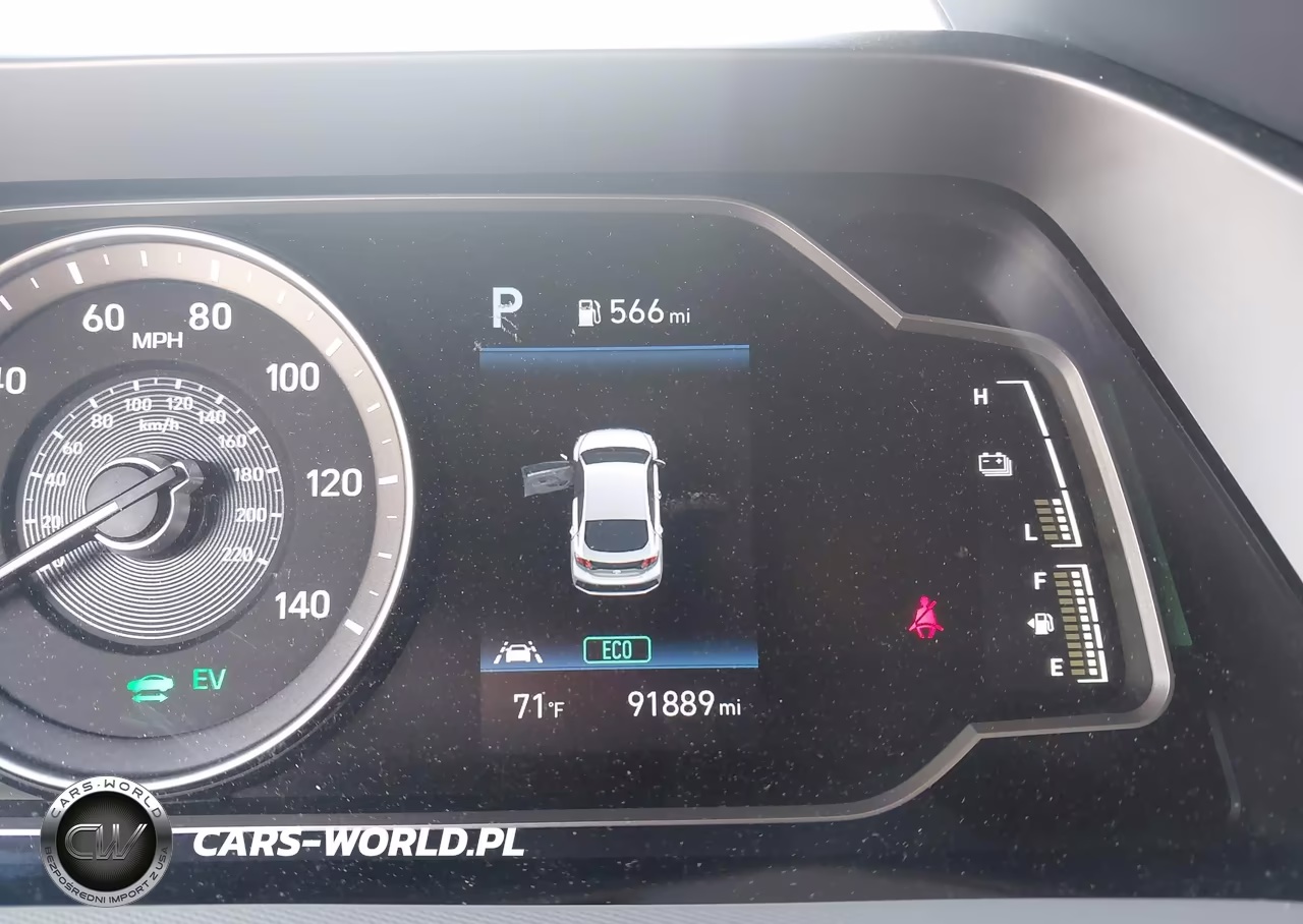 2020 Hyundai Ioniq Hybrid Blue VIN:KMHC65LC7LU220095 - 15