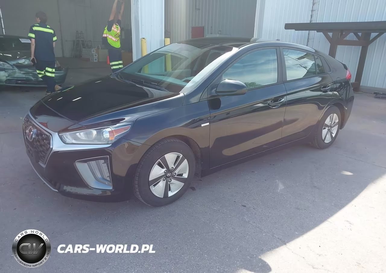 2020 Hyundai Ioniq Hybrid Blue VIN:KMHC65LC7LU220095 - 2