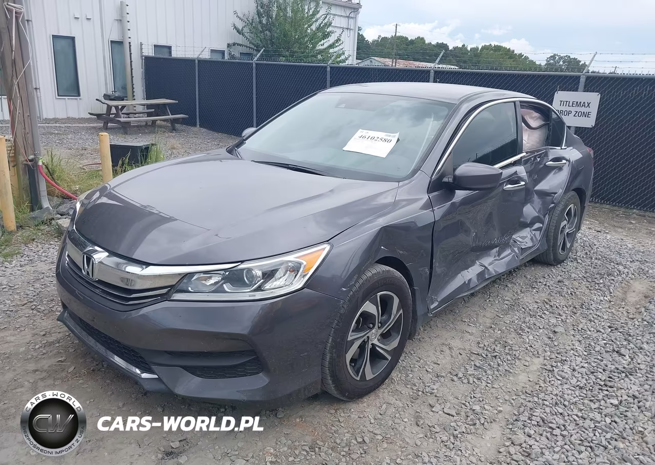 2016 Honda Accord Lx VIN:1HGCR2F45GA235685 - 2