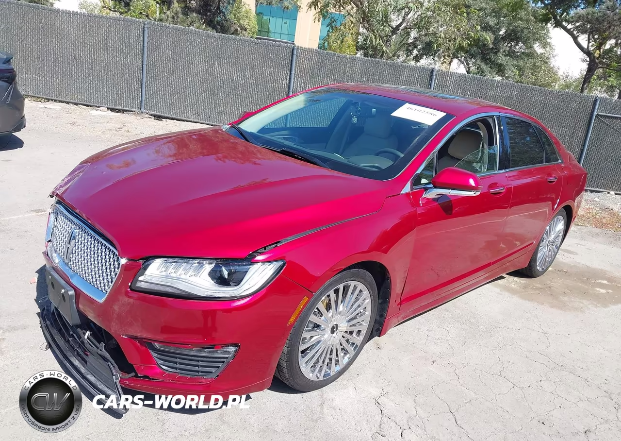 2017 Lincoln Mkz Hybrid Reserve VIN:3LN6L5MU9HR603354 - 2