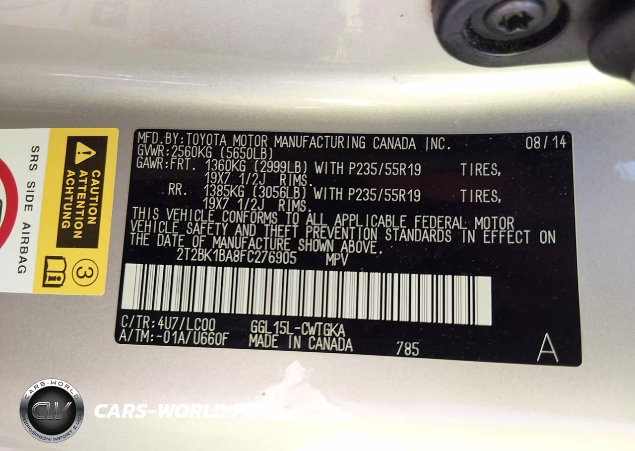 2015 Lexus Rx 350 VIN:2T2BK1BA8FC276905 - 9