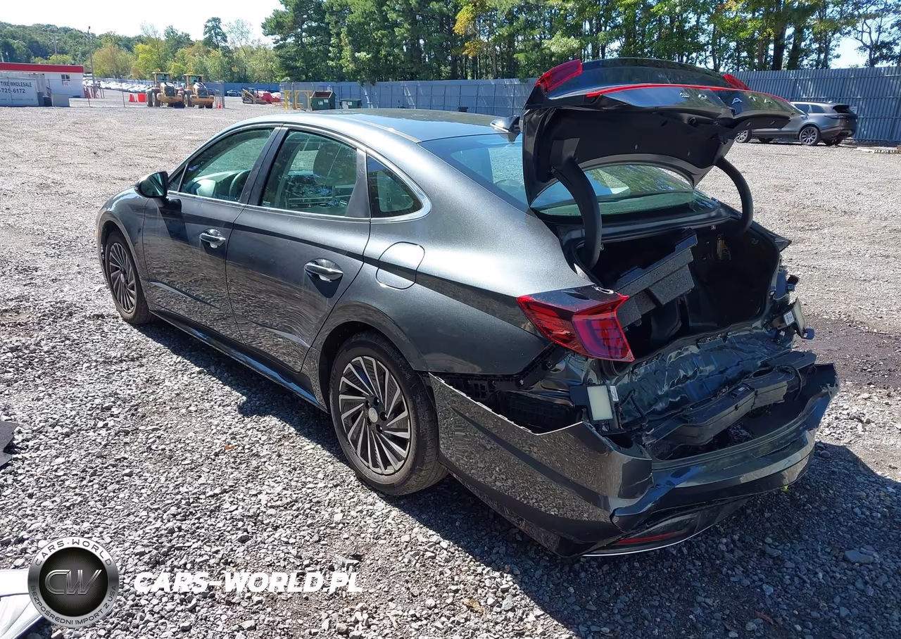 2023 Hyundai Sonata Hybrid Sel VIN:KMHL34JJ9PA076075 - 3