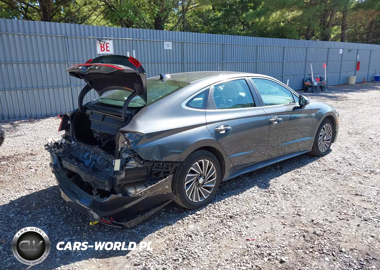 2023 Hyundai Sonata Hybrid Sel VIN:KMHL34JJ9PA076075 - 4