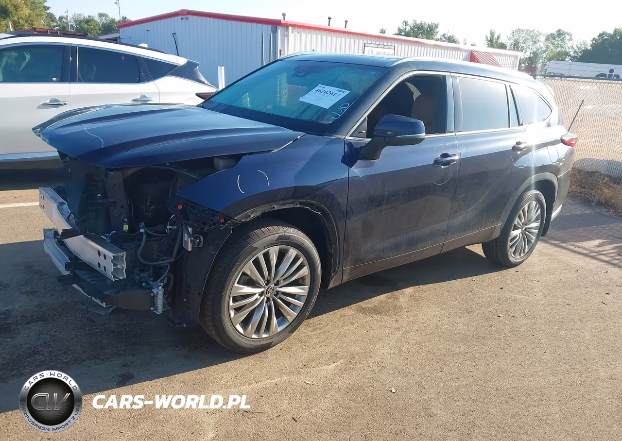 2020 Toyota Highlander Platinum VIN:5TDFZRBH3LS033695 - 2