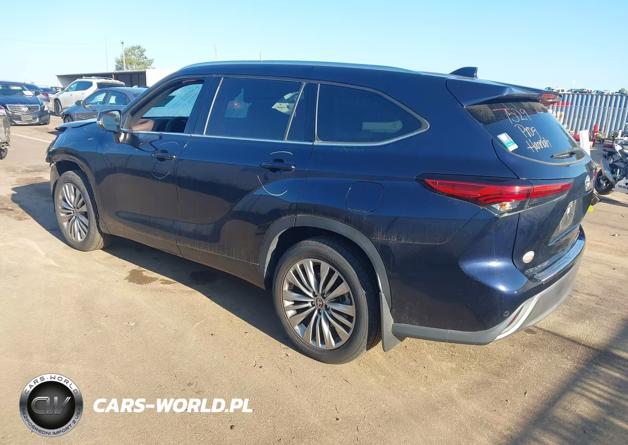 2020 Toyota Highlander Platinum VIN:5TDFZRBH3LS033695 - 3