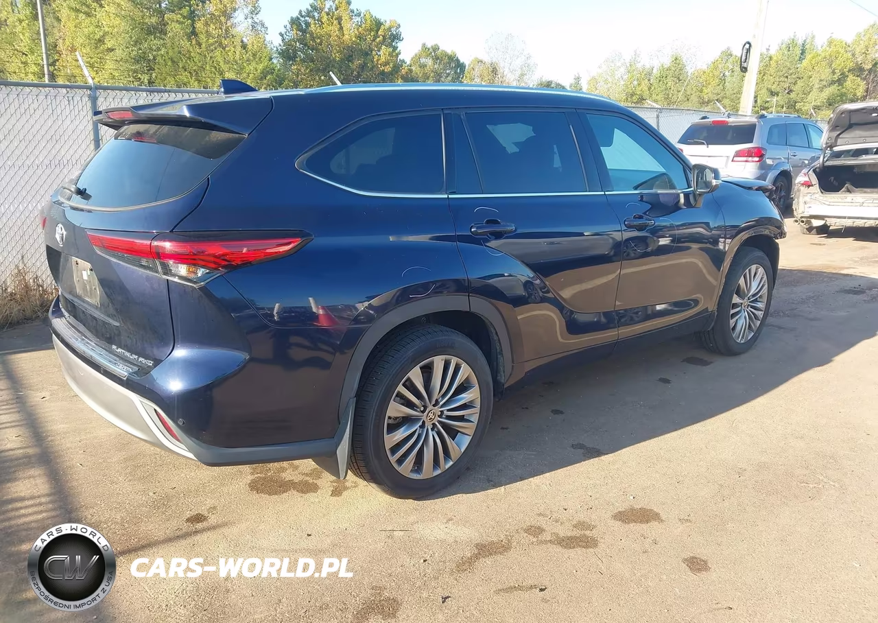 2020 Toyota Highlander Platinum VIN:5TDFZRBH3LS033695 - 4
