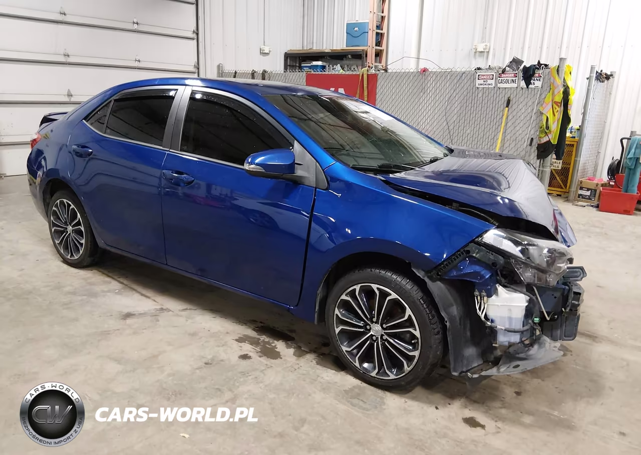 2015 Toyota Corolla S Plus VIN:5YFBURHE1FP307354 - 1