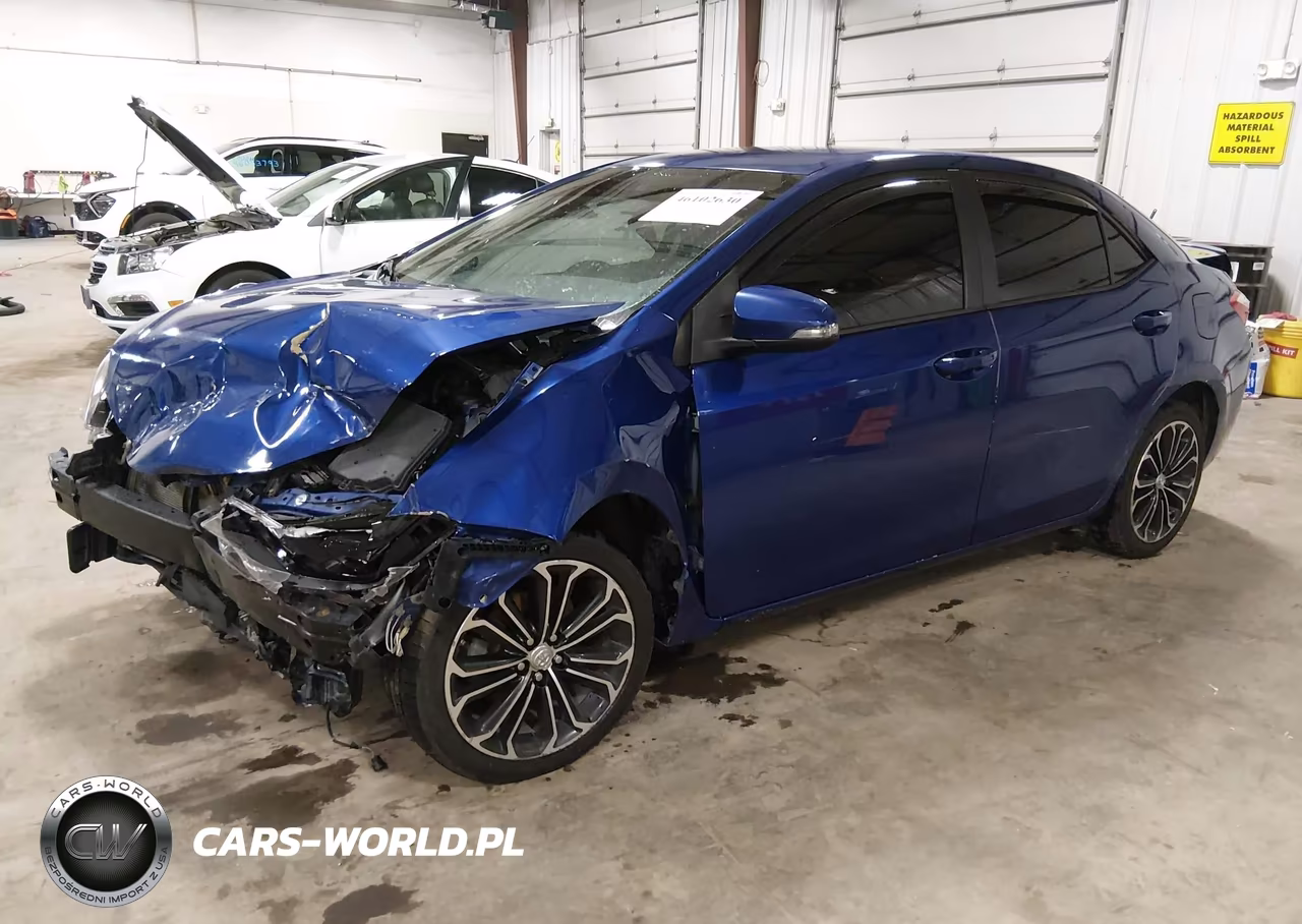 2015 Toyota Corolla S Plus VIN:5YFBURHE1FP307354 - 2