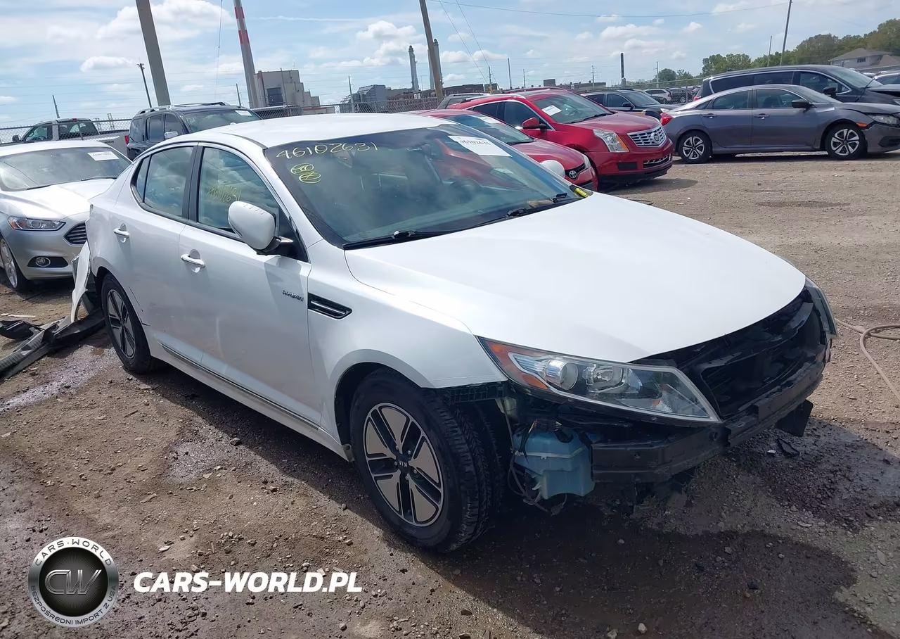 2013 Kia Optima Hybrid Lx VIN:KNAGM4AD7D5044336 - 6