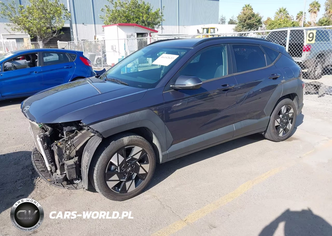 2024 Hyundai Kona Sel VIN:KM8HB3AB9RU077529 - 2