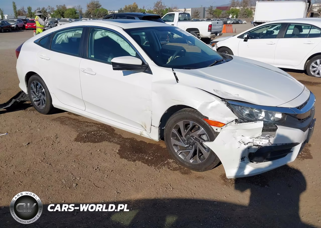 2018 Honda Civic Ex VIN:2HGFC2F76JH542915 - 1
