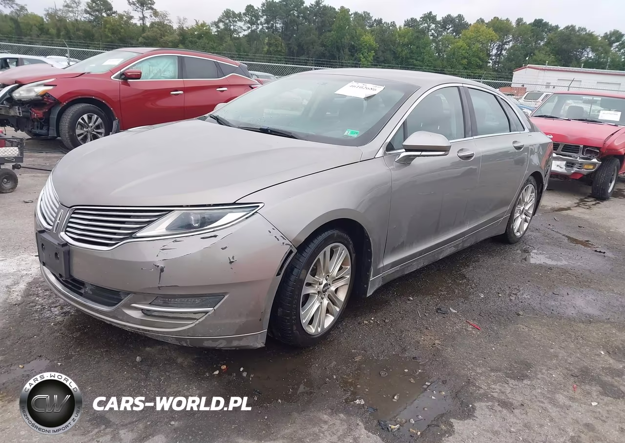 2016 Lincoln Mkz VIN:3LN6L2J98GR624001 - 2