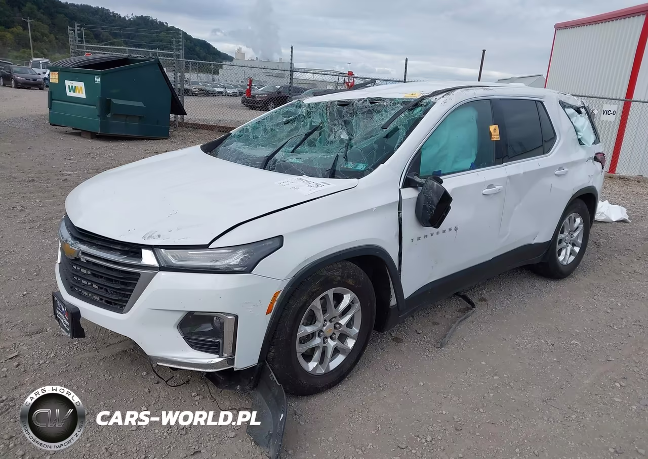 2022 Chevrolet Traverse Fwd Ls VIN:1GNERFKW5NJ167818 - 2