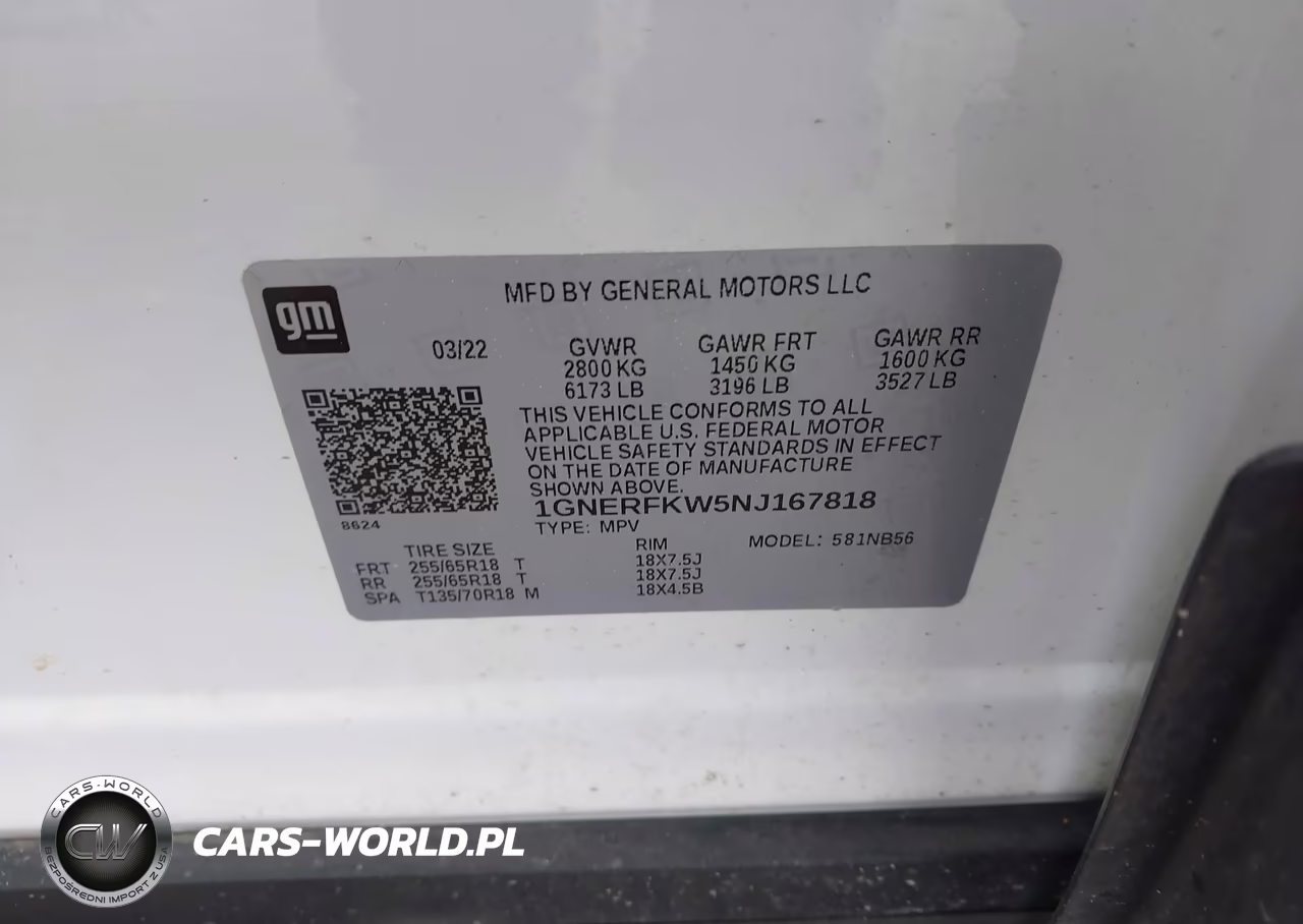 2022 Chevrolet Traverse Fwd Ls VIN:1GNERFKW5NJ167818 - 9