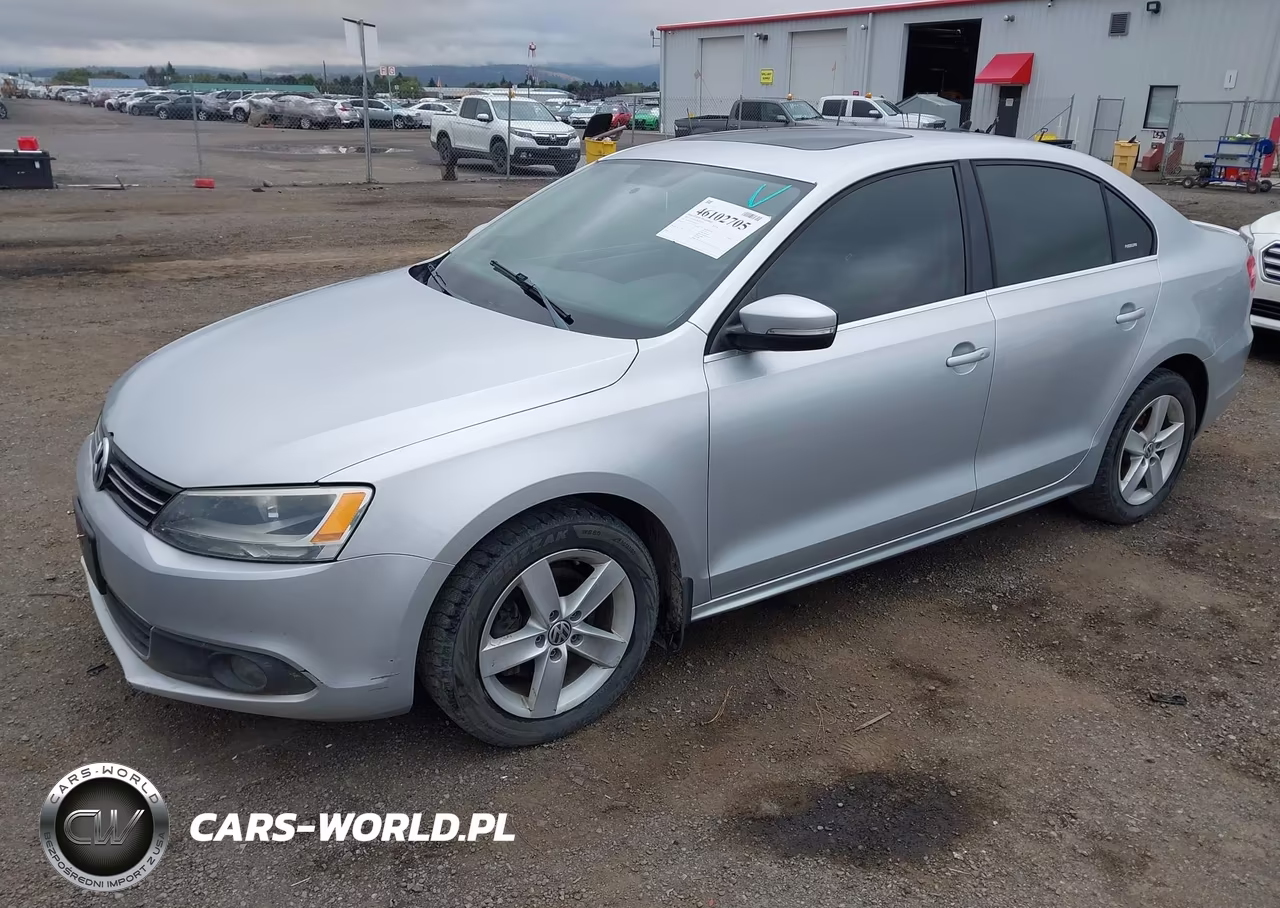 2012 Volkswagen Jetta 2.0L Tdi VIN:3VW3L7AJ2CM381336 - 2