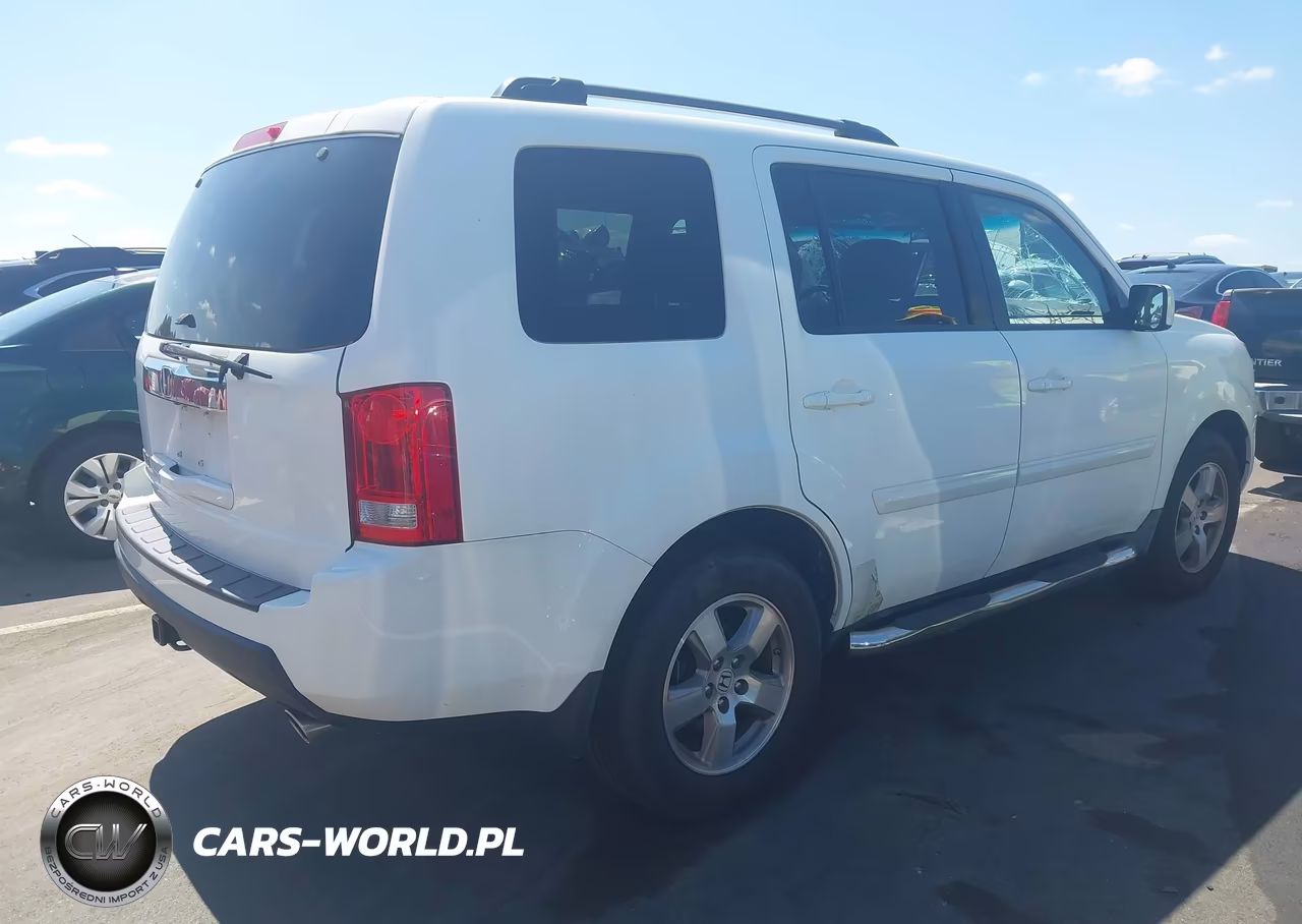 2011 Honda Pilot Ex-L VIN:5FNYF3H55BB002981 - 4