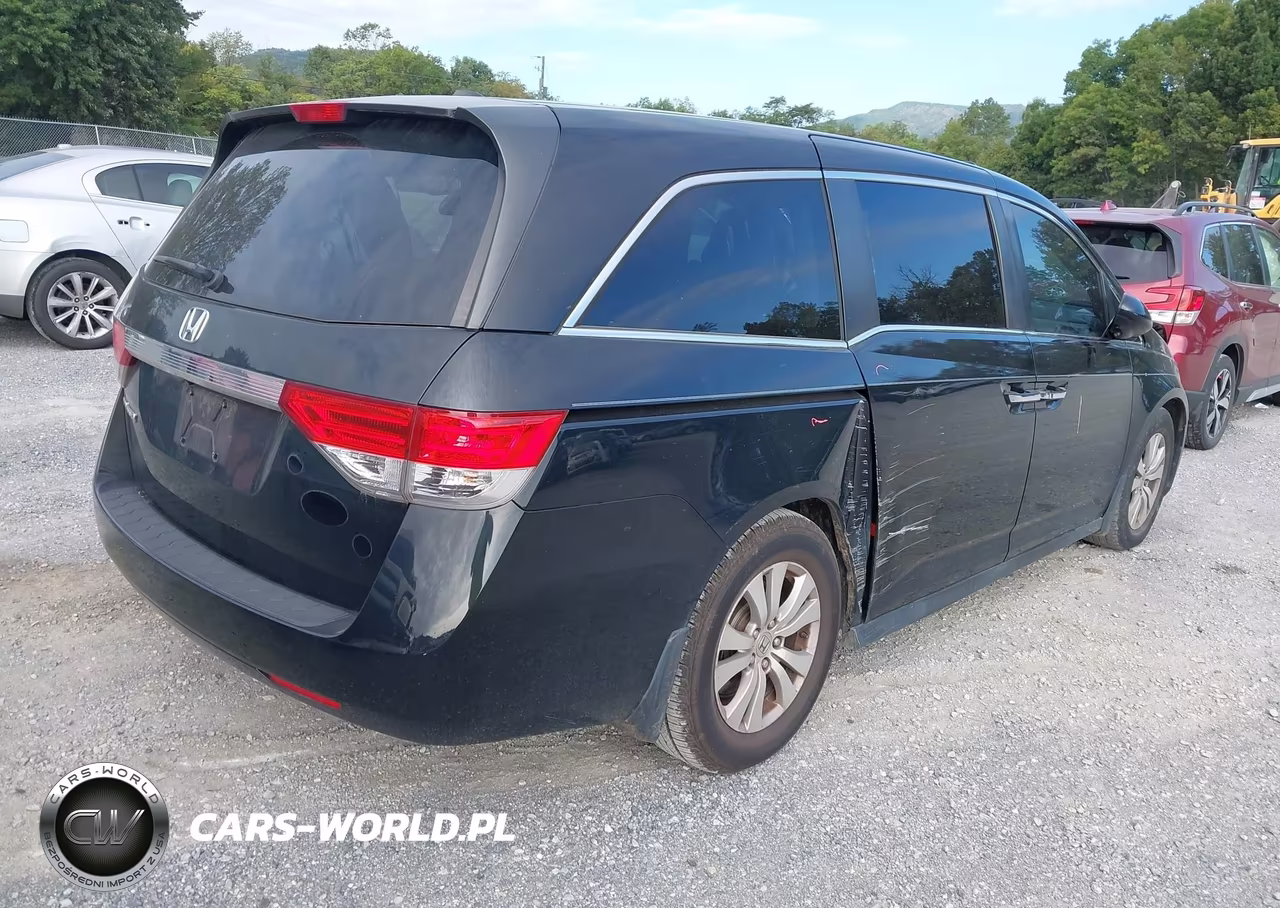 2015 Honda Odyssey Ex-L VIN:5FNRL5H64FB124948 - 4
