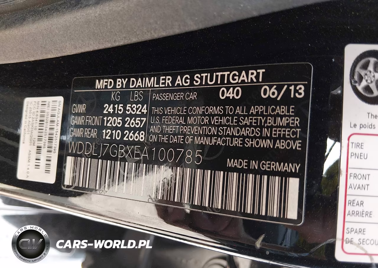 2014 Mercedes-Benz Cls 63 Amg S 4Matic VIN:WDDLJ7GBXEA100785 - 9