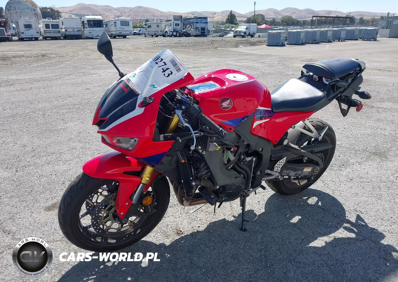 2021 Honda Cbr600 Rr VIN:JH2PC40H6MK700075 - 2